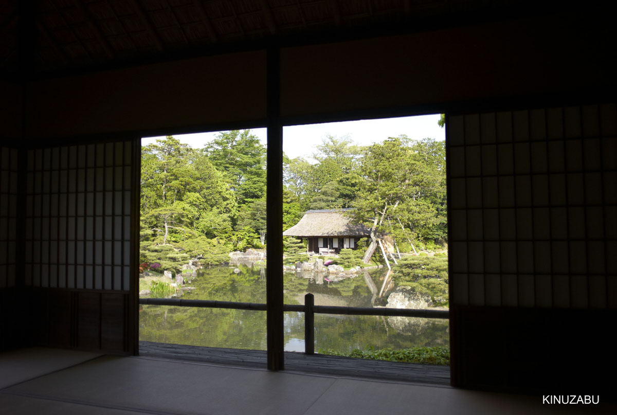 京都、桂離宮参観