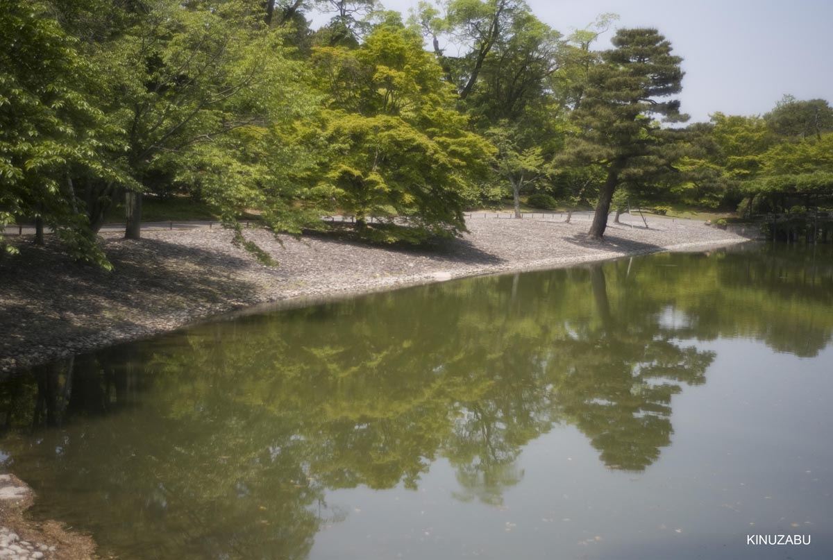 仙洞御所　参観　京都　宮内庁　京都御苑　新緑　5月