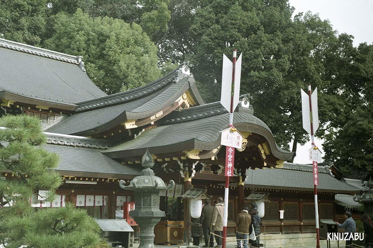 京都の街と今宮神社