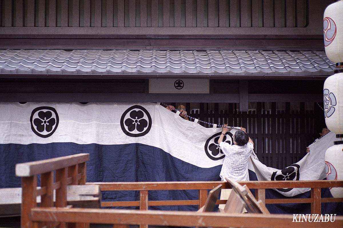 京都祇園祭の準備7/14,15