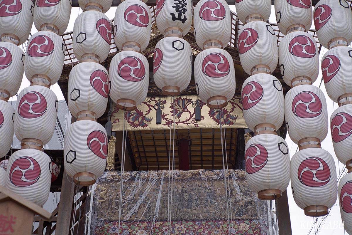 京都祇園祭の準備7/14,15